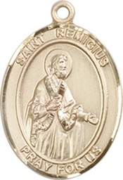 [8274GF] 14kt Gold Filled Saint Remigius of Reims Medal
