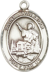 [8358SS] Sterling Silver Saint John Licci Medal