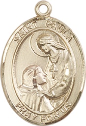 [8359GF] 14kt Gold Filled Saint Paula Medal