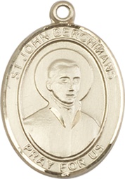[8370GF] 14kt Gold Filled Saint John Berchmans Medal