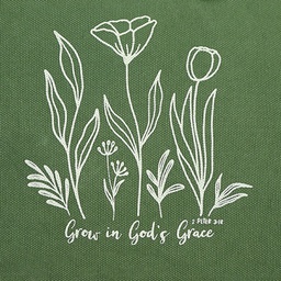 [TOTE137] grace &amp; truth Tote Bag - Grow In God's Grace