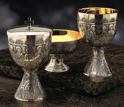 [5052] Last Supper Open Ciborium, 3 5/8"Ht.