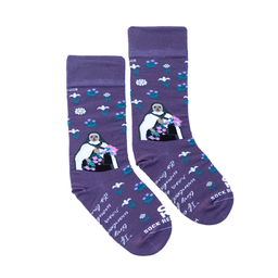[SR1257] St. Therese Wildflowers Adult Socks