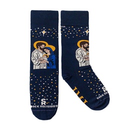 [SR1267] Holy Family Adult Socks