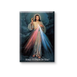 [HI-792-123] Divine Mercy Mini Magnet