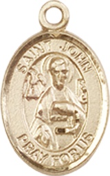 [9056GF] 14kt Gold Filled Saint John the Apostle Medal