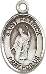 [9084SS] Sterling Silver Saint Patrick Medal