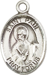 [9086SS] Sterling Silver Saint Paul the Apostle Medal