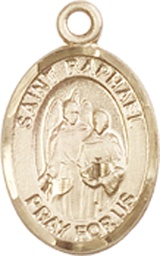 [9092GF] 14kt Gold Filled Saint Raphael the Archangel Medal