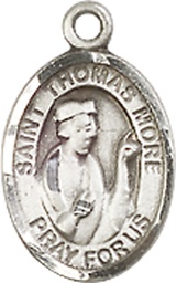 [9109SS] Sterling Silver Saint Thomas More Medal