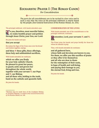 [55/C-1] Eucharistic Prayer Cards  - Prayer 1