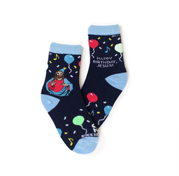 [SR1474] Happy Birthday Jesus Kids Socks
