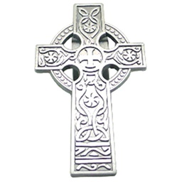 [C25T127] Celtic Cross Visor Clip