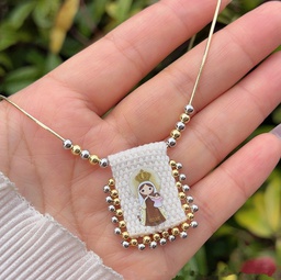 [P25L06-8] Cartoon Divine Figure Necklace