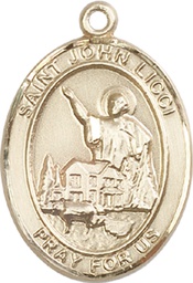 [7358GF] 14kt Gold Filled Saint John Licci Medal