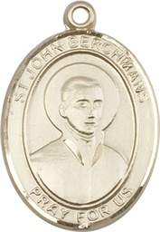 [7370GF] 14kt Gold Filled Saint John Berchmans Medal