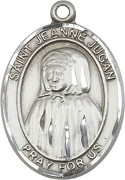 [7409SS] Sterling Silver Saint Jeanne Jugan Medal