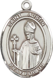 [7256SS] Sterling Silver Saint Austin Medal