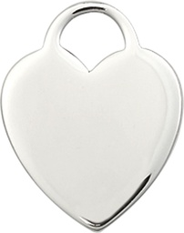 [3200SS] Sterling Silver Heart Medal