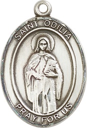 [7319SS] Sterling Silver Saint Odilia Medal