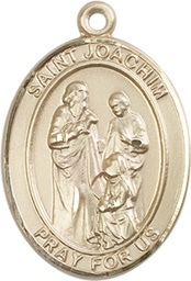 [7348GF] 14kt Gold Filled Saint Joachim Medal