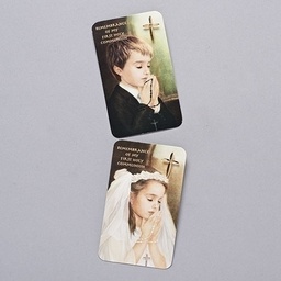 [RO-40156] Pin and prayer card First Communion