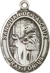 [7232SS] Sterling Silver San Juan de la Cruz Medal