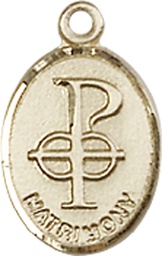 [0969GF] 14kt Gold Filled Matrimony Medal