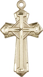 [6012GF] 14kt Gold Filled Cross Medal