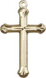 [6022GF] 14kt Gold Filled Cross Medal