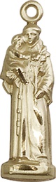 [5933GF] 14kt Gold Filled Saint Anthony Medal