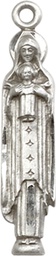 [5939SS] Sterling Silver Madonna &amp; Child Medal
