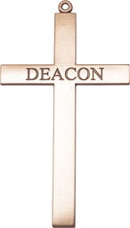 [5953GF] 14kt Gold Filled Deacon Cross Medal