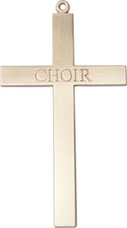 [5959GF] 14kt Gold Filled Choir Cross Medal