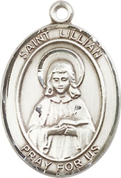 [8226SS] Sterling Silver Saint Lillian Medal