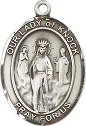 [8246SS] Sterling Silver Our Lady of Knock Medal