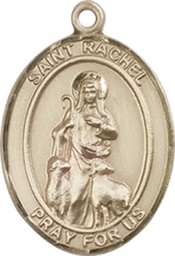 [8251GF] 14kt Gold Filled Saint Rachel Medal
