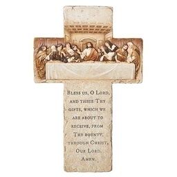[RO-600217] 13.25"H The Last Supper Cross