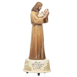 [RO-601302] 8.75"H Jesus Love Me Musical