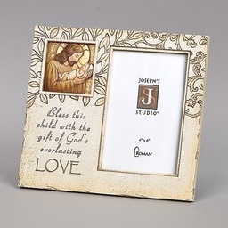 [RO-601304] 8"H Jesus Loves Me Frame 4X6