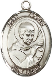 [7096SS] Sterling Silver Saint Robert Bellarmine Medal