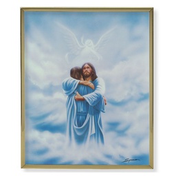 [HI-810-8113] Welcome Home 8X10 W/Gold Frame