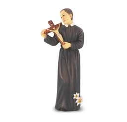 [HI-1735-615] 4" Cold Cast Resin Hand Painted Statue of St Gerard