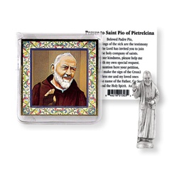 [HI-891-523] St. Pio Prayer &amp; Picture Card