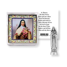 [HI-891-340] St. Theresa Prayer &amp; Picture 