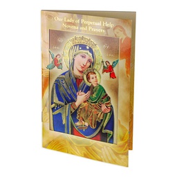 [HI-2432-208] 3 3/4" x 6" Our Lady of Perpetual Help Novena Book