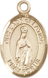 [9205GF] 14kt Gold Filled Our Lady of Fatima Medal