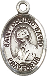 [9227SS] Sterling Silver Saint Dominic Savio Medal