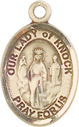 [9246GF] 14kt Gold Filled Our Lady of Knock Medal