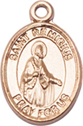 [9274GF] 14kt Gold Filled Saint Remigius of Reims Medal